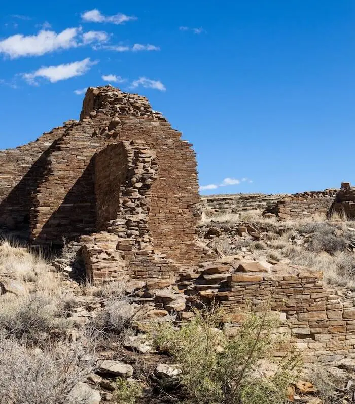 Ancient stone ruins under sky