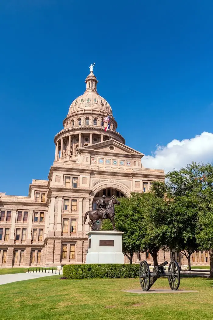 State capitol building architecture landscape