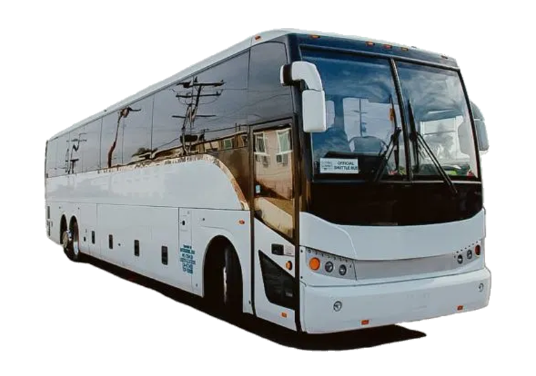 58-61 passenger motor coaches